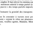 Fac-similÃ© de la rÃ©ponse